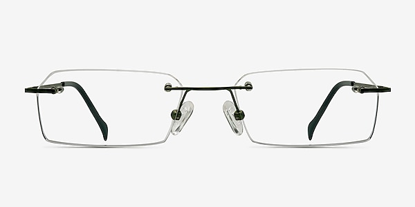 Floe Green Titanium Eyeglass Frames