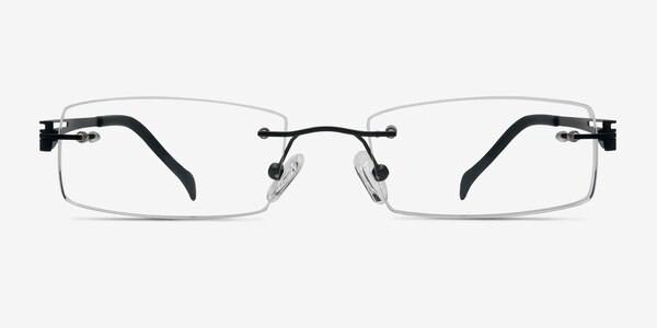 Lance Noir Titane Montures de lunettes de vue