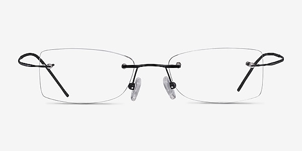Giroux Black Titanium Eyeglass Frames