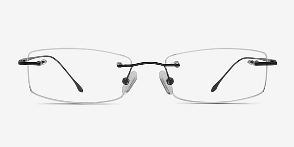 Gallivant Black Titanium Eyeglass Frames