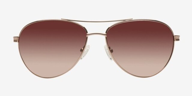Kharovsk BrownSunglass Frames from EyeBuyDirect, Front View