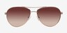 Kharovsk BrownSunglass Frames from EyeBuyDirect, Front View