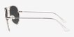 Good Vibrations Silver MetalSunglass Frames from EyeBuyDirect, Side View