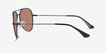 Good Vibrations Black MetalSunglass Frames from EyeBuyDirect, Side View