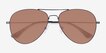 Good Vibrations Black MetalSunglass Frames from EyeBuyDirect, Closed View