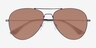 Good Vibrations Black MetalSunglass Frames from EyeBuyDirect, Closed View