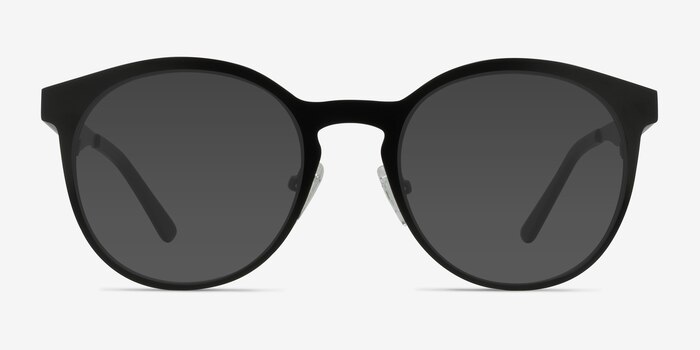 Copenhagen Matte Black Metal Sunglass Frames from EyeBuyDirect
