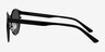 Copenhagen Matte Black MetalSunglass Frames from EyeBuyDirect, Side View
