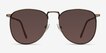 Fume Bronze MetalSunglass Frames from EyeBuyDirect, Front View