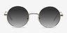 Guru Silver MetalSunglass Frames from EyeBuyDirect, Front View