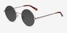 Guru Light Golden MetalSunglass Frames from EyeBuyDirect, Angle View