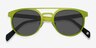 Playground Green MetalSunglass Frames from EyeBuyDirect, Closed View