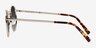 Rex Golden MetalSunglass Frames from EyeBuyDirect, Side View