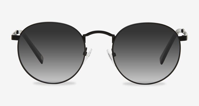 Rex Matte Black Metal Sunglass Frames from EyeBuyDirect