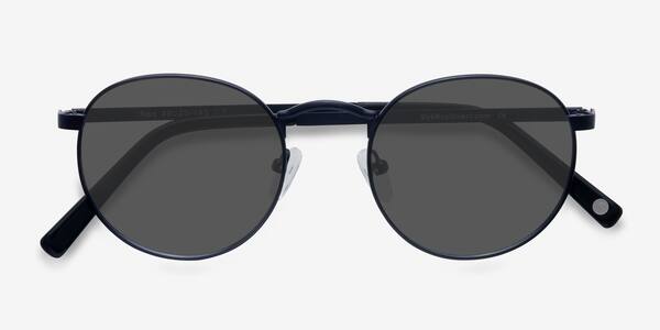  Navy  Rex -  Métal Sunglasses