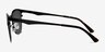 Veil Black MetalSunglass Frames from EyeBuyDirect, Side View