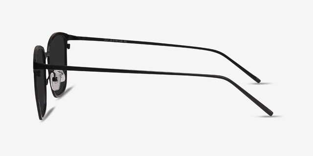Jolt Black MetalSunglass Frames from EyeBuyDirect, Side View