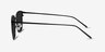 Jolt Black MetalSunglass Frames from EyeBuyDirect, Side View