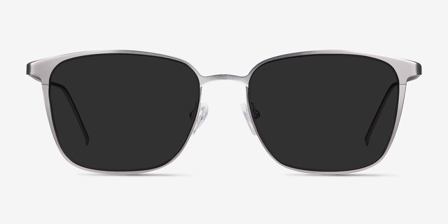 Jolt Gunmetal MétalSoleil de Lunette de vue d'EyeBuyDirect, Vue de Face
