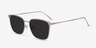 Jolt Gunmetal MétalSoleil de Lunette de vue d'EyeBuyDirect, Vue d'Angle