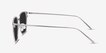 Jolt Gunmetal MetalSunglass Frames from EyeBuyDirect, Side View