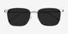 Jolt Gunmetal MétalSoleil de Lunette de vue d'EyeBuyDirect, Vue Rapprochée