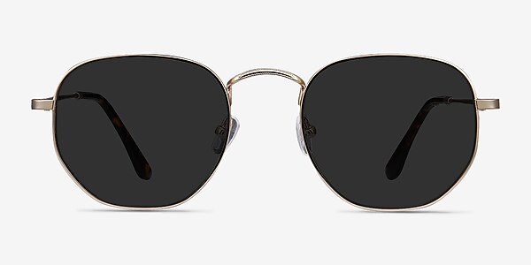 Boardwalk Golden Metal Sunglass Frames