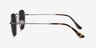 Boardwalk Gunmetal MetalSunglass Frames from EyeBuyDirect, Side View