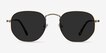Boardwalk Copper MetalSunglass Frames from EyeBuyDirect, Front View