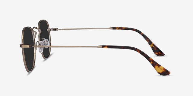 Boardwalk Copper MetalSunglass Frames from EyeBuyDirect, Side View