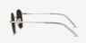 Village Rose Gold MetalSunglass Frames from EyeBuyDirect, Side View