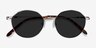 Village Silver MetalSunglass Frames from EyeBuyDirect, Closed View