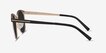 Maui Black MetalSunglass Frames from EyeBuyDirect, Side View