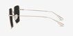 Bora Bora Golden MetalSunglass Frames from EyeBuyDirect, Side View