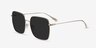 Voyager Golden MetalSunglass Frames from EyeBuyDirect, Angle View