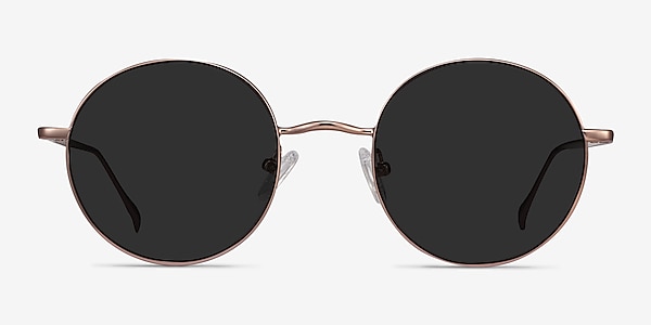 Sun Synapse Rose Gold Métal Soleil de Lunette de vue