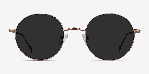 Sun Synapse Rose Gold Metal Sunglass Frames