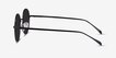 Sun Synapse Black MetalSunglass Frames from EyeBuyDirect, Side View