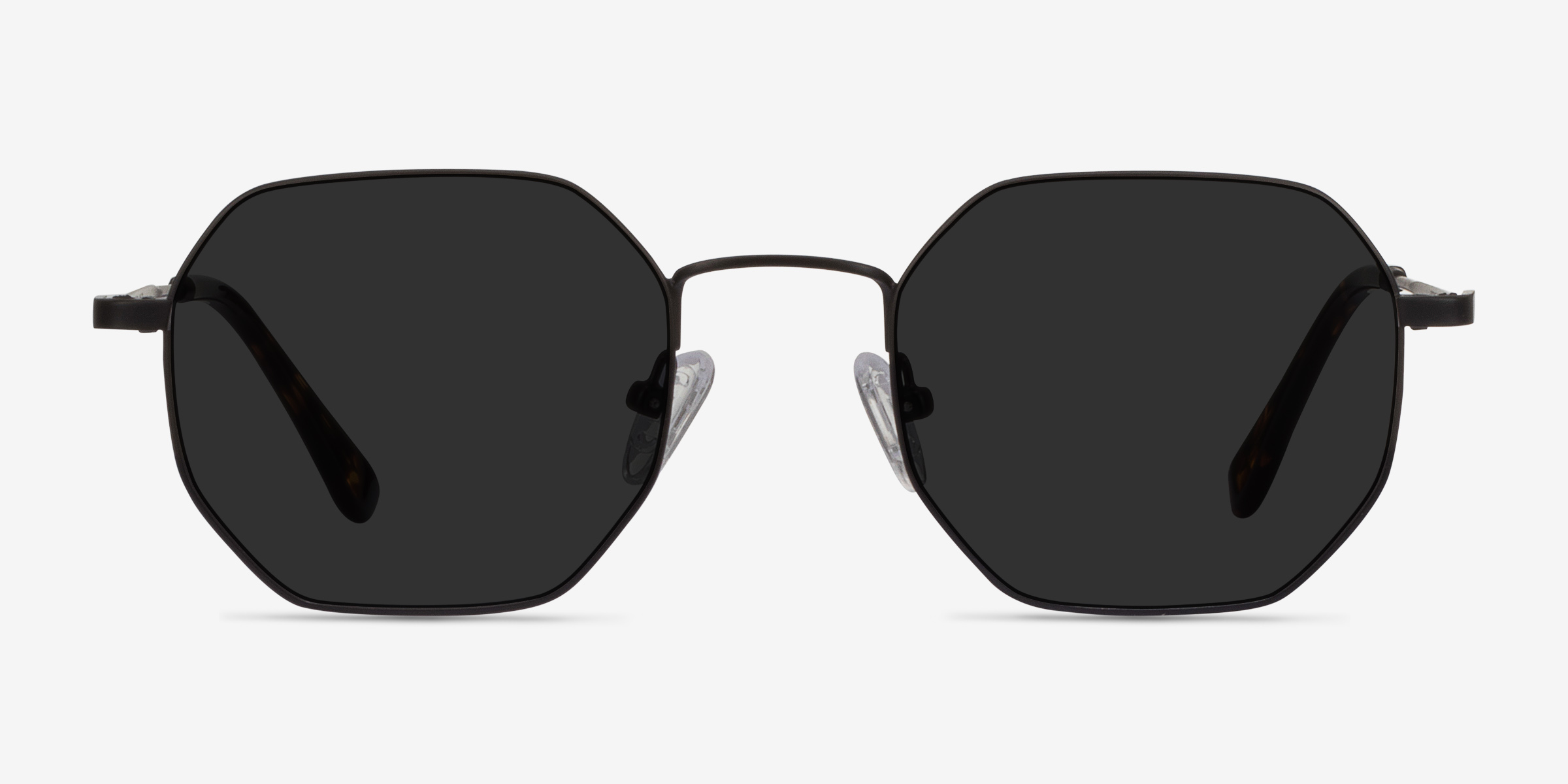Sun Soar Geometric Black Frame Prescription Sunglasses Eyebuydirect