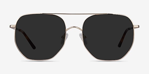 Impossible Golden Metal Sunglass Frames