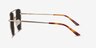 Impossible Golden MetalSunglass Frames from EyeBuyDirect, Side View
