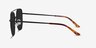 Impossible Black MetalSunglass Frames from EyeBuyDirect, Side View