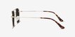 Sun Fame Golden MetalSunglass Frames from EyeBuyDirect, Side View