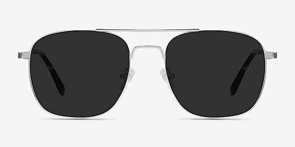 Sun Fame Silver Metal Sunglass Frames