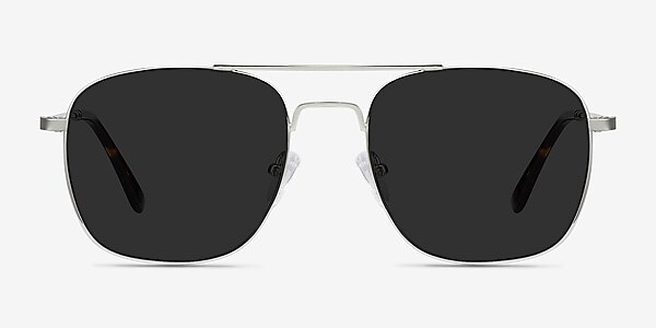 Sun Fame Silver Metal Sunglass Frames