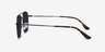 Sun Fame Black MetalSunglass Frames from EyeBuyDirect, Side View