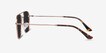 Sun Fame Rose Gold MetalSunglass Frames from EyeBuyDirect, Side View