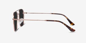 Sun Fame Or rose Métal Soleil de Lunette de vue d'EyeBuyDirect, Vue de Côté