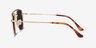 Venture Golden MetalSunglass Frames from EyeBuyDirect, Side View