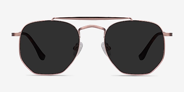 Venture Rose Gold Metal Sunglass Frames